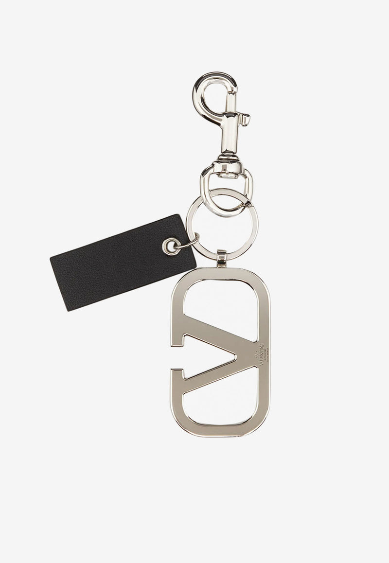 Valentino VLogo Signature Keychain Black 1Y2P0R81KQA P0N