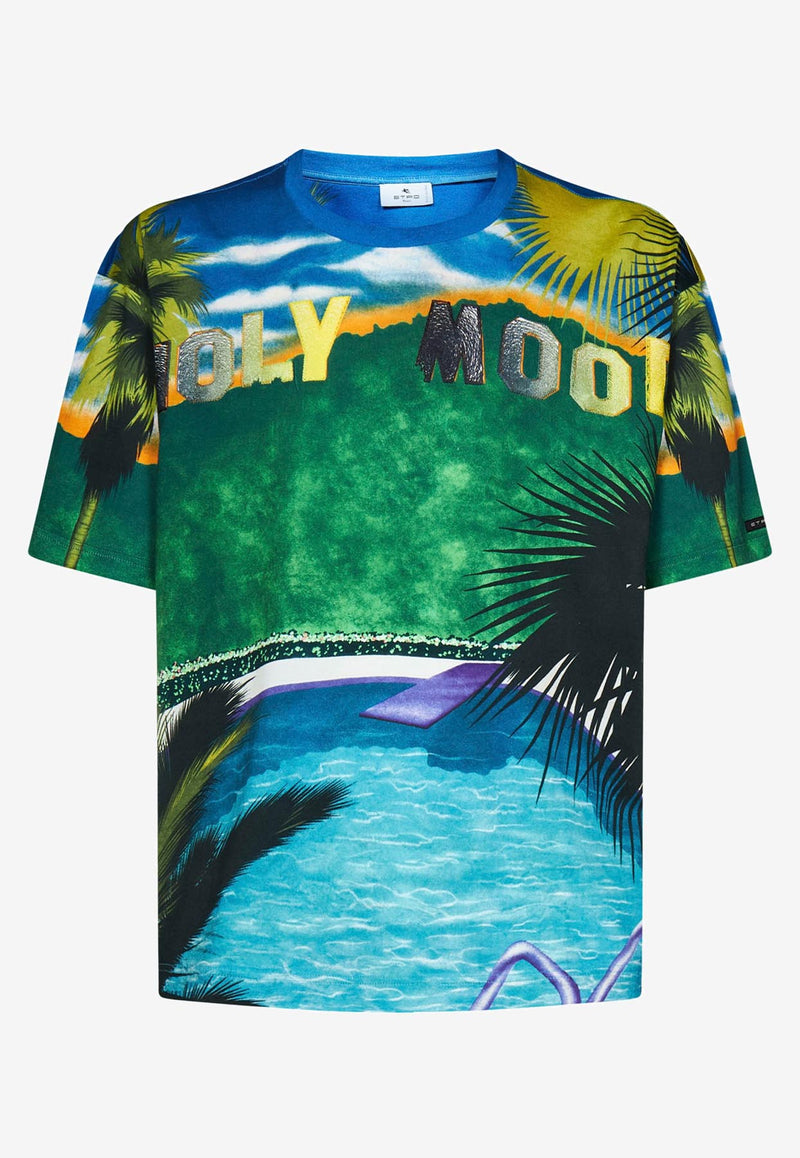 Etro Hollymood
 Short-Sleeved T-shirt Multicolor 1Y699-9481 0250