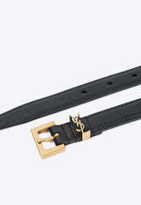 Cassandre Thin Leather Belt