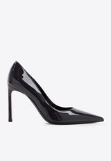 Liya 90 Pointed Pumps in Patent Leather