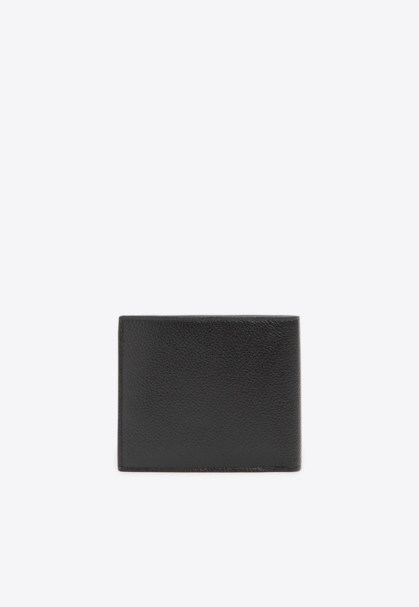 Logo-Printed Cash Square Bi-Fold Wallet