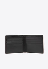 Logo-Printed Cash Square Bi-Fold Wallet