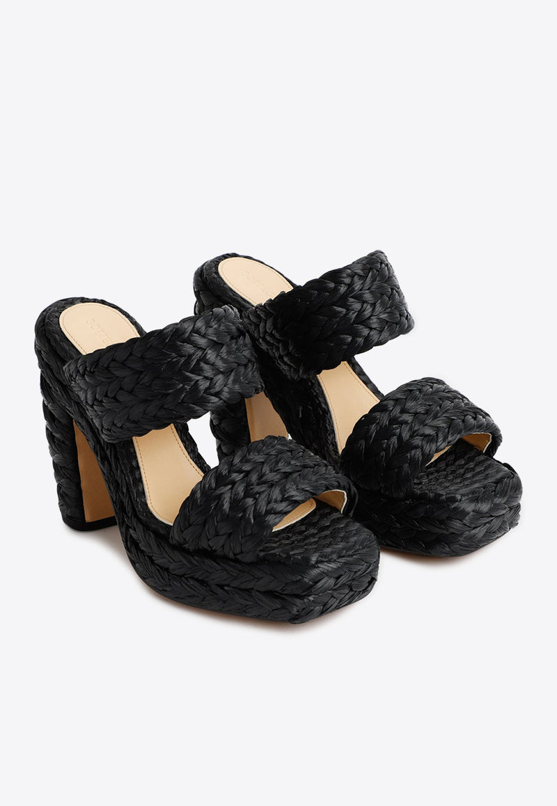 Canalazzo 120 Braided Raffia Sandals