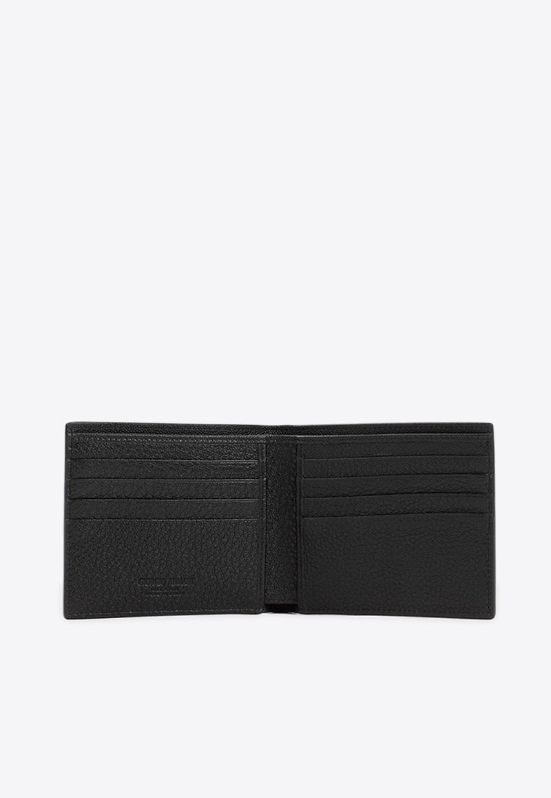 Bi-Fold Wallet in Grained Leather