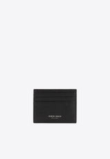 Logo Cardholder in Calf Leather