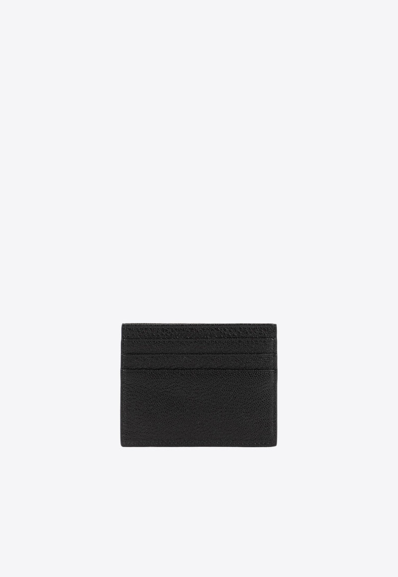 Logo Cardholder in Calf Leather