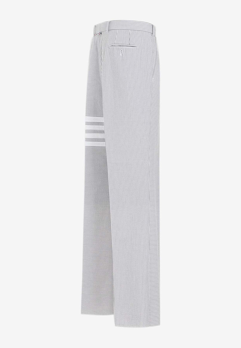 Low Rise Striped Pants