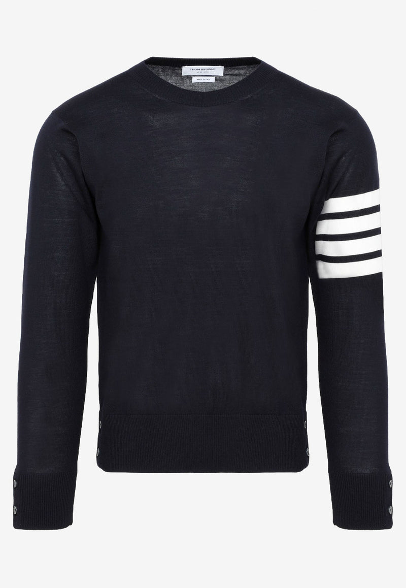 4-bar Stripe Wool Sweater