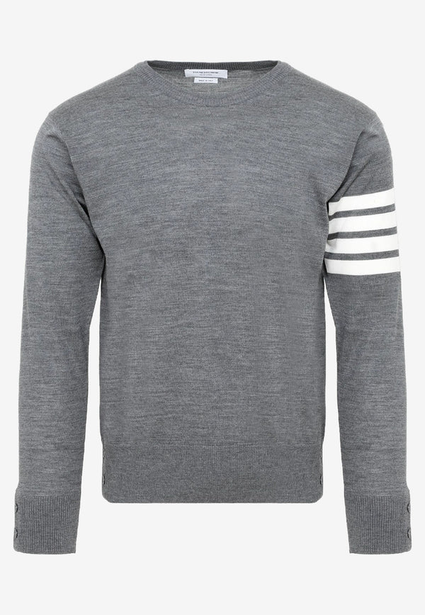 4-bar Stripe Wool Sweater