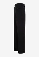 Ferito Wool Straight-Leg Pants