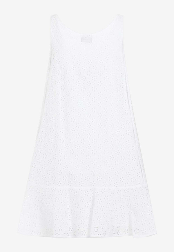 Broderie Anglaise Mini Dress