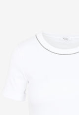 Embellished Crewneck T-shirt