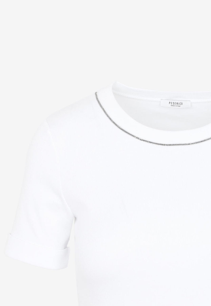 Embellished Crewneck T-shirt