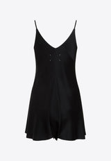 V-neck Sleeveless Playsuit