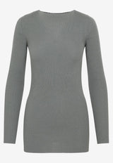 Cashmere Cut-Out Sweater