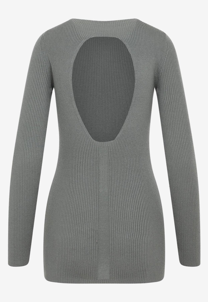 Cashmere Cut-Out Sweater