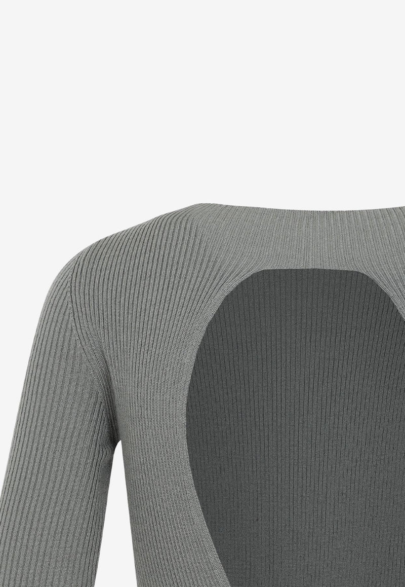 Cashmere Cut-Out Sweater