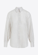 Striped Long-Sleeved Shirt