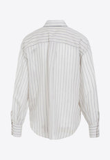 Striped Long-Sleeved Shirt