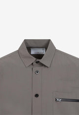 Matte Taffeta Shirt