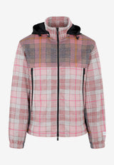 Checked Zip-Up Jacket