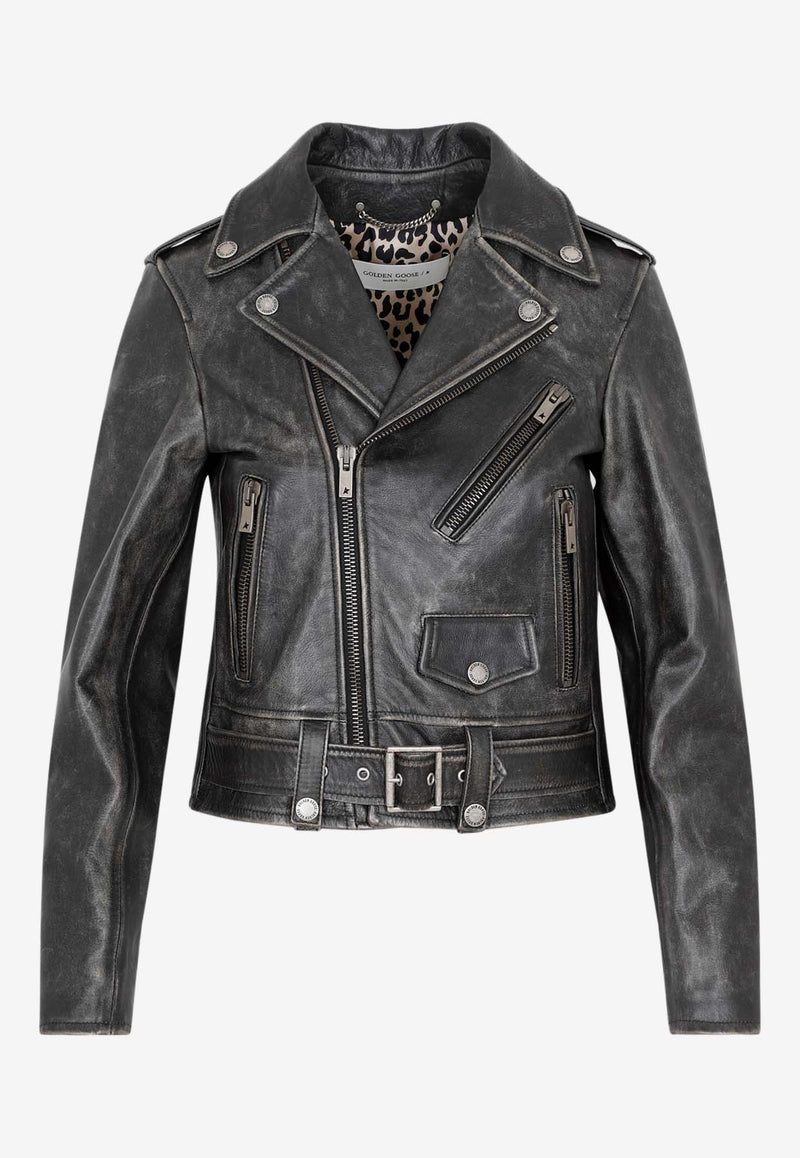 Leather Biker Jacket