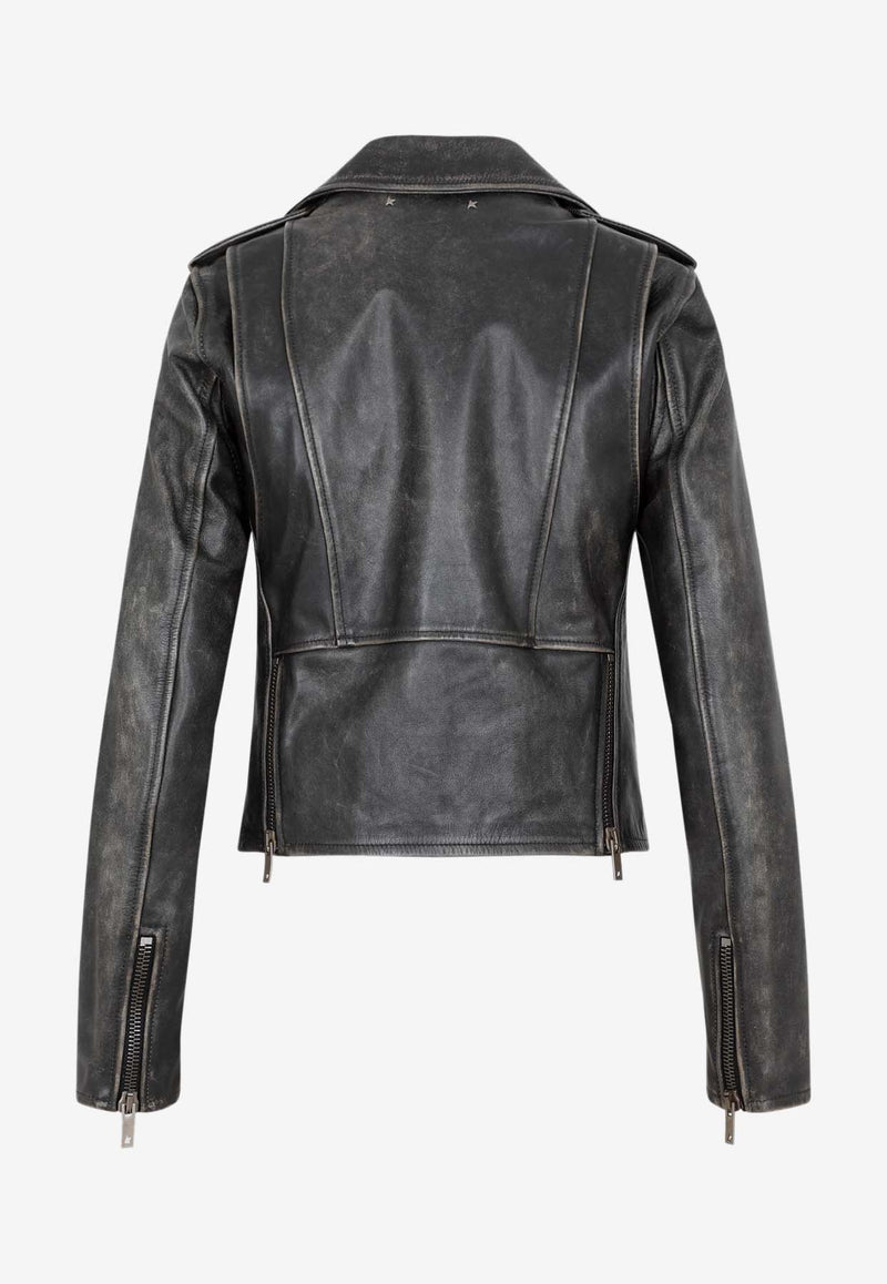 Leather Biker Jacket