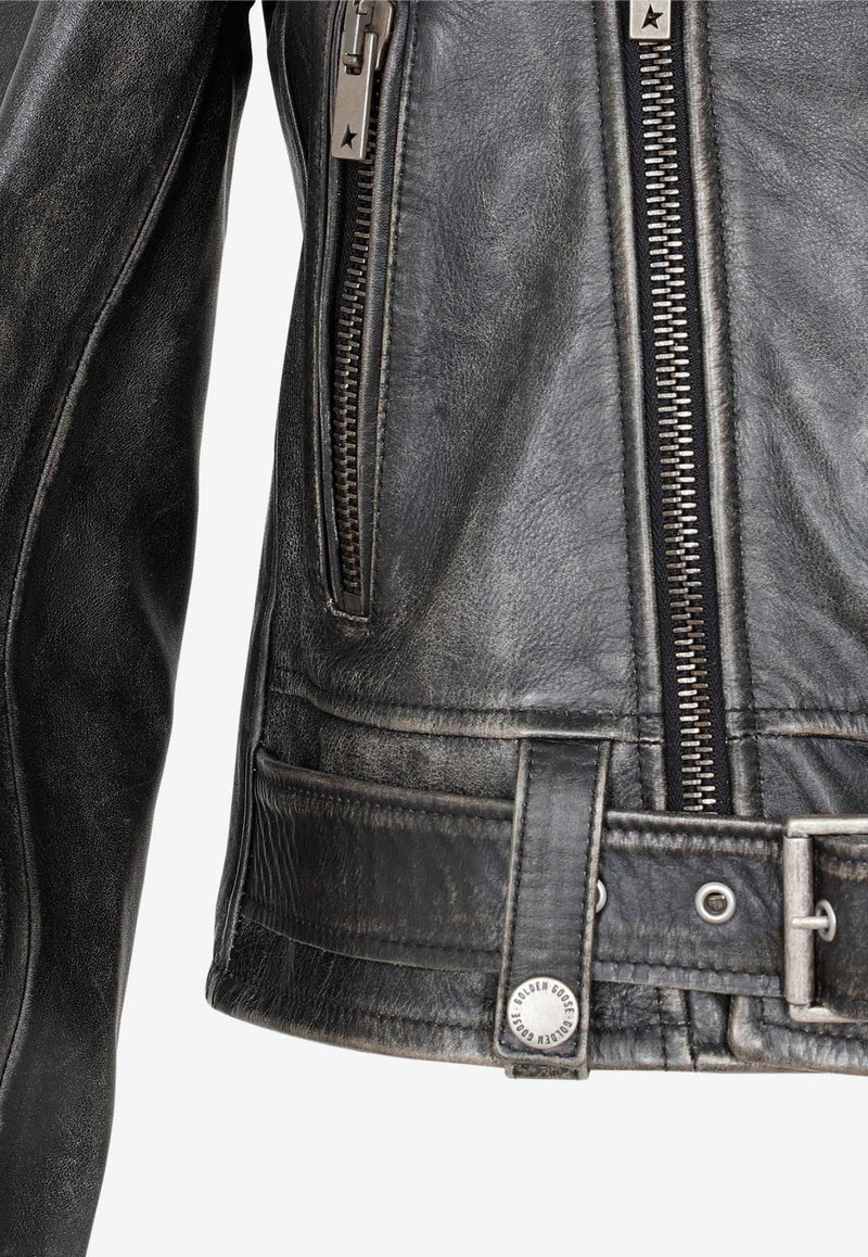 Leather Biker Jacket