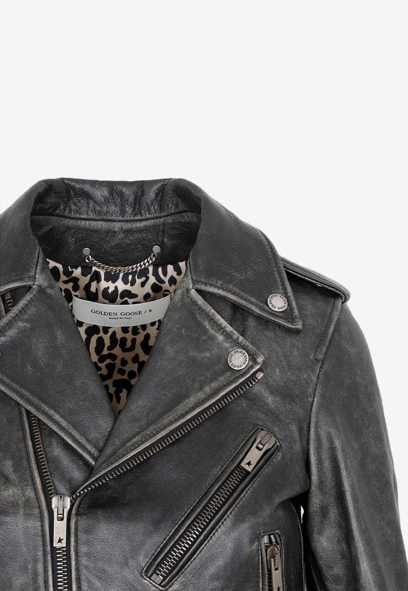 Leather Biker Jacket