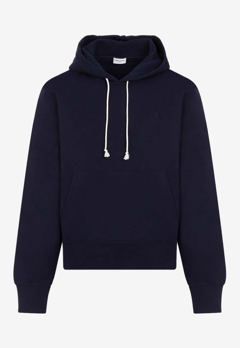 Logo-Embroidered Hooded Sweatshirt