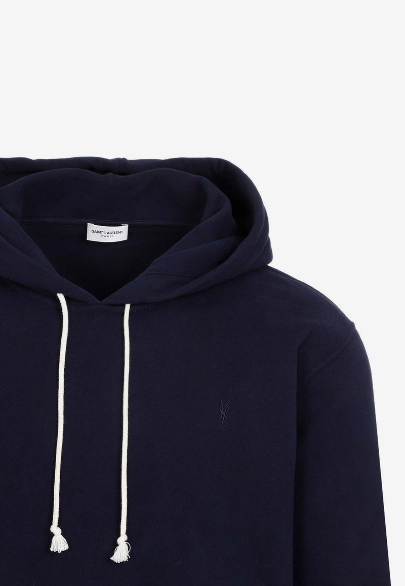 Logo-Embroidered Hooded Sweatshirt