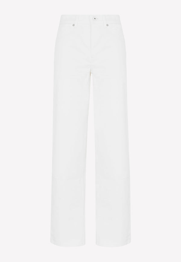 Jil Sander Standard Straight Leg Jeans 41567567151285 JPPU663160.WU246300 102 NATURAL