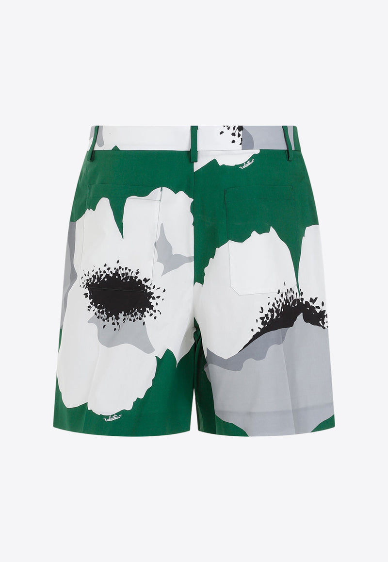 Floral Print Bermuda Shorts