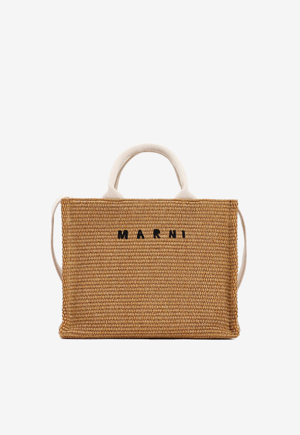 Raffia East-west Tote Bag