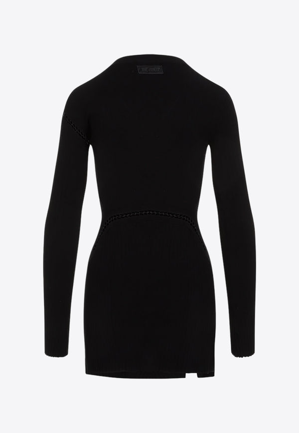 Long-Sleeved Mini Dress