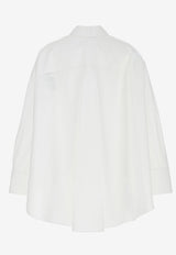 Valentino Sartorial Poplin Shirt White 2B0AB4S07W1 001