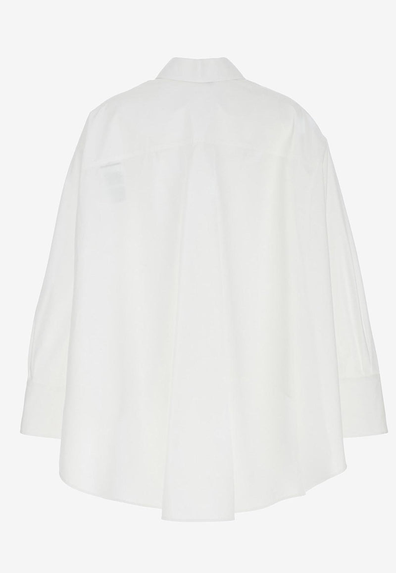 Valentino Sartorial Poplin Shirt White 2B0AB4S07W1 001