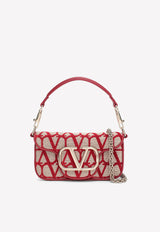 Valentino Small Toile Iconographe Locò Shoulder Bag Red 2W0B0L97JSQ J4A