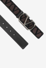 Valentino Toile Iconographe Belt Brown 2W0T0SE0LMV U02