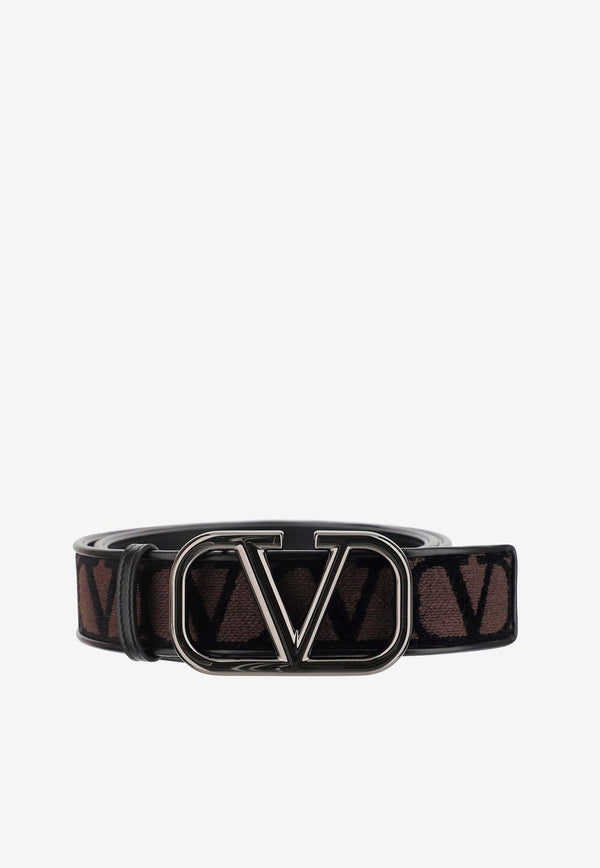 Valentino Toile Iconographe Belt Brown 2W0T0SE0LMV U02