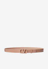 Valentino VLogo Signature Belt Pink 2W0T0X47ABA GF9