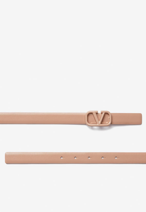 Valentino VLogo Signature Belt Pink 2W0T0X47ABA GF9