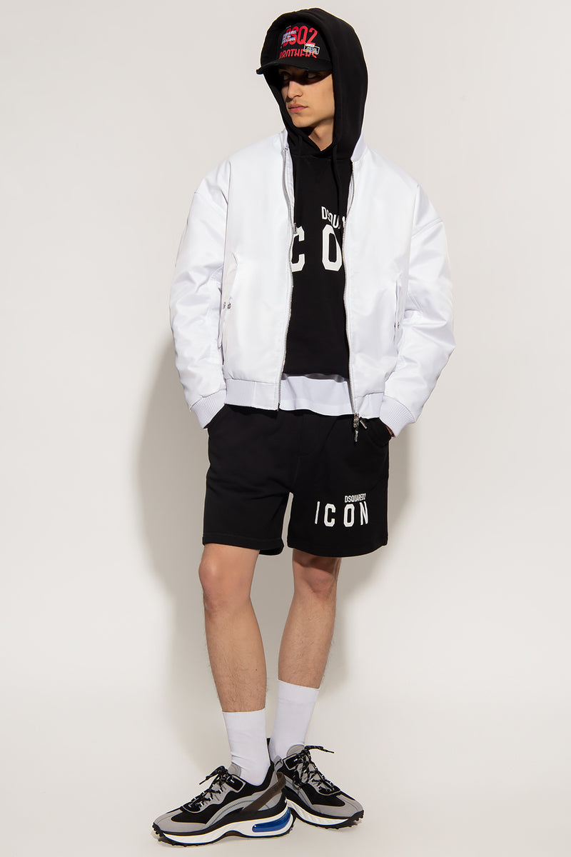 Logo-Print Track Shorts