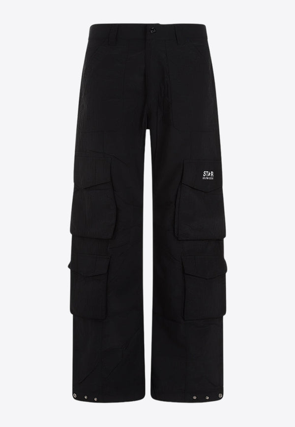 Wide-Leg Cargo Pants