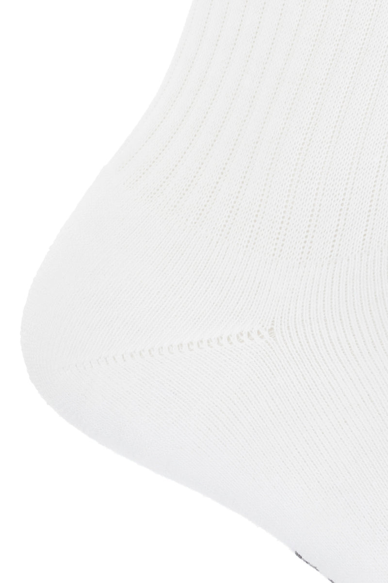 Logo Ribbed Socks