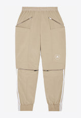 Stella McCartney Beige x Adidas Three Stripes Track Pants 603225-SRA36-9809