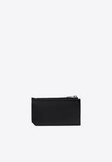 Saint LaurentMonogram Zipped Leather Cardholder6298991JB0E/M_YSL-1000Black