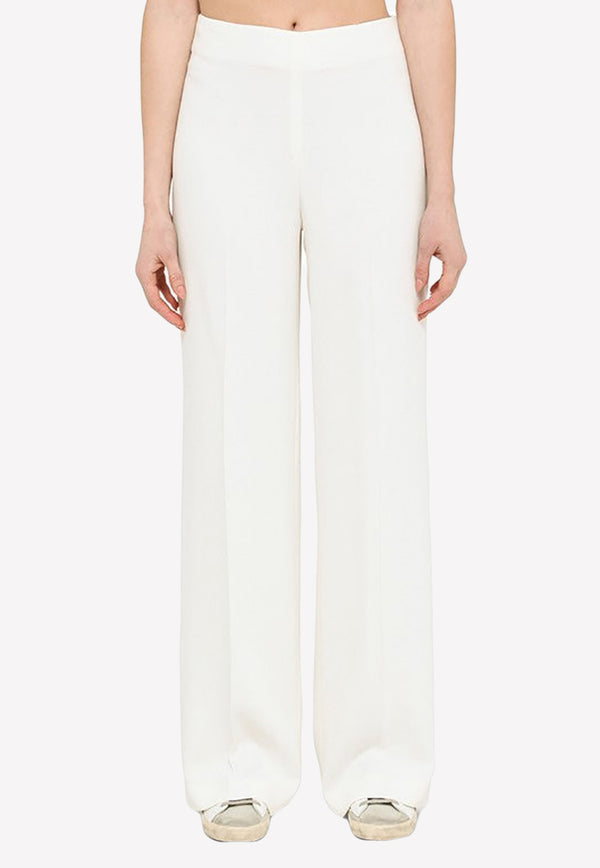 Stella McCartneyHigh-Waisted Wide-Leg Pants6400483AU354/M_STELL-9200Cream