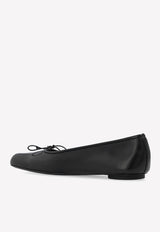 Balenciaga Fetish Ballet Flats in Sheep Leather Black 714260 WBCW0-1000