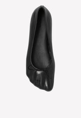 Balenciaga Fetish Ballet Flats in Sheep Leather Black 714260 WBCW0-1000